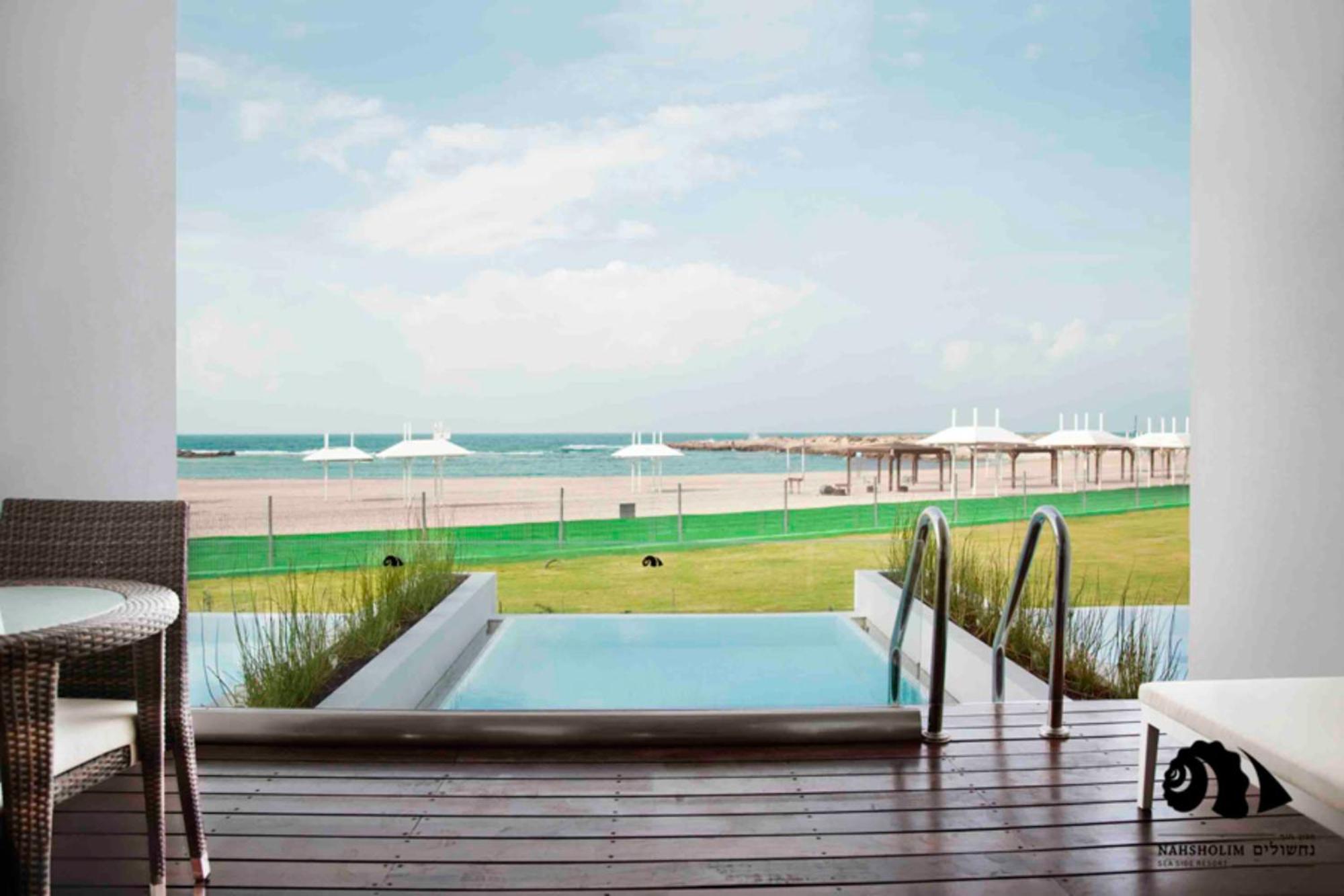 Nachsholim Beach Hotel Nahsholim Exterior foto